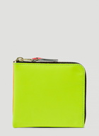 Super Fluorescent Zip Wallet in Multicolour