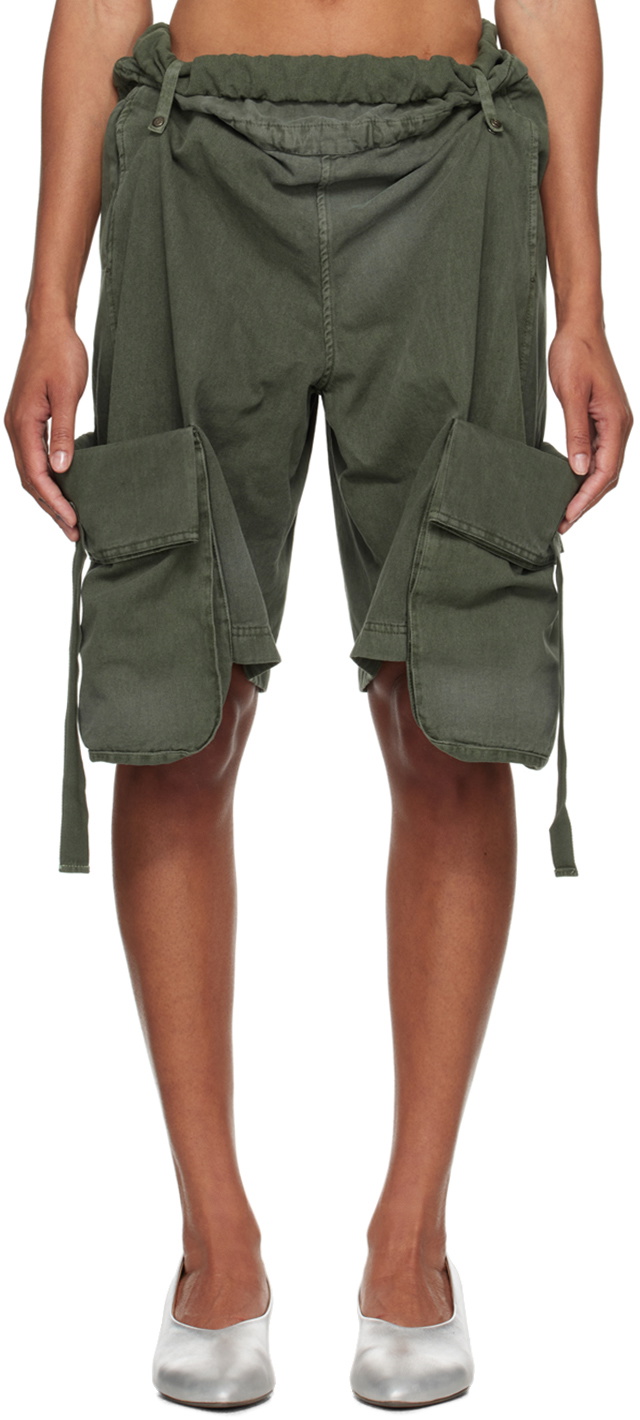 OPEN YY☆24FW ROLLED WAIST MINI SHORTS OPEN YY