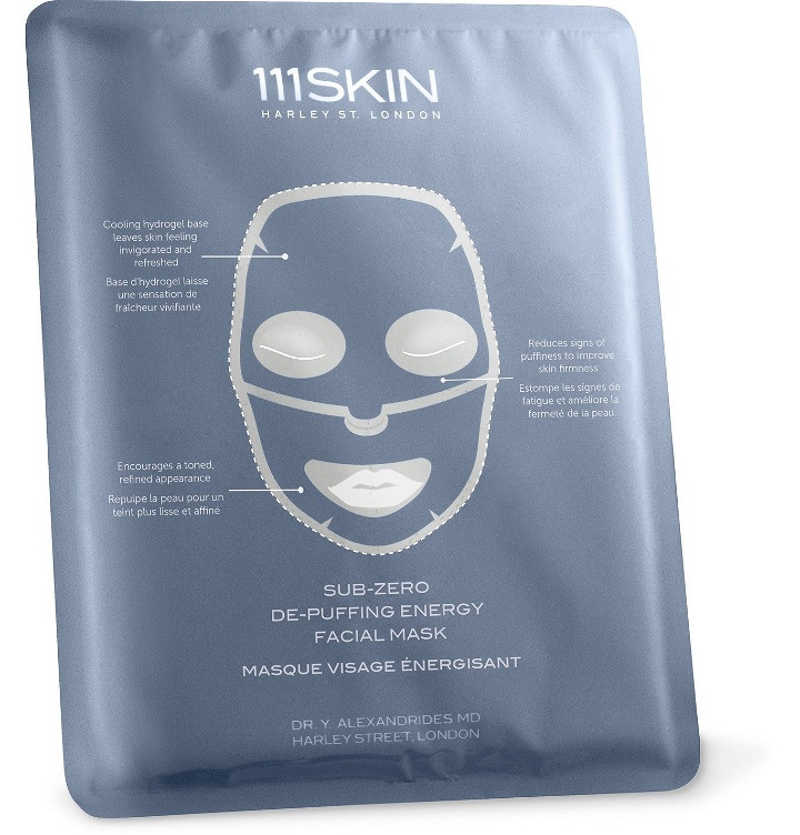 Photo: 111SKIN - Sub-Zero De-Puffing Energy Facial Mask, 23ml - Colorless