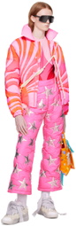 ERL Pink Sunset Down Jacket