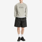 Uniform Experiment Men's Stencil Logo Sweatshirt in Light Gray