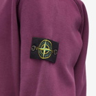Stone Island Men's Garment Dyed Crew Sweatshirt in Dark Burgundy