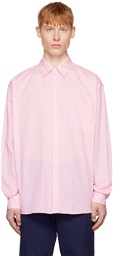 Marni Pink Embroidered Shirt