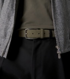 Brioni Suede belt