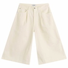 Agolde Women's 80'S Gaucho Short in Solar