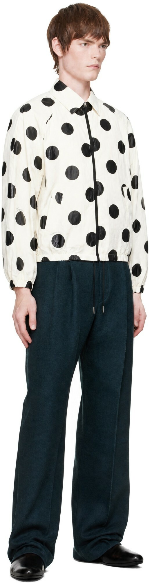 JACQUEMUS Off-White 'The windbreaker' Jacket
