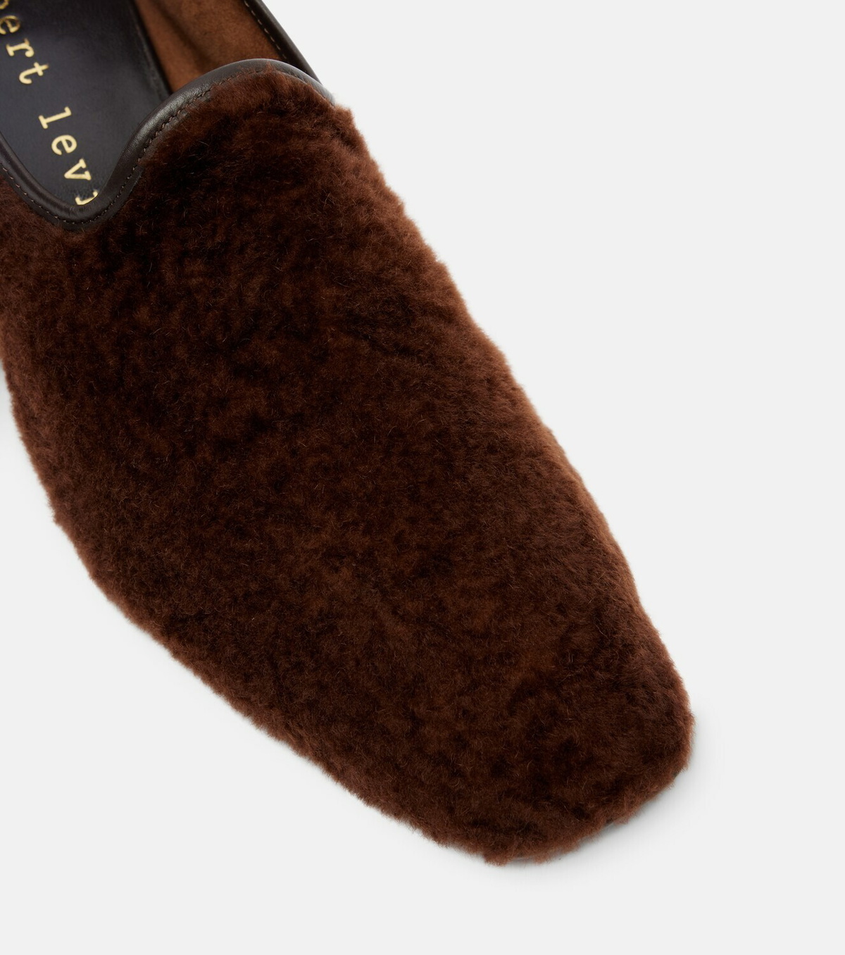 Herbert Levine Soft Touch shearling loafers