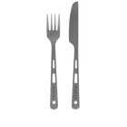 Afield Out Men's Titanium Silverware Set in Metal