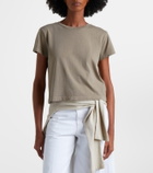 Agolde Adine cotton jersey T-shirt