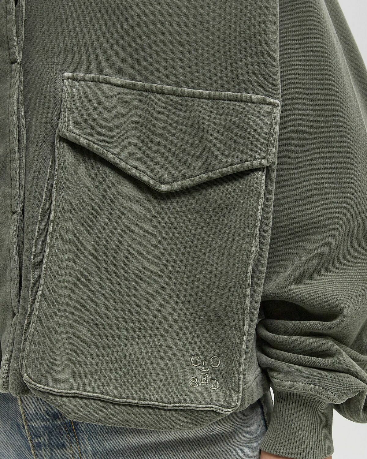 CLOSED HERITAGE JACKET Green Womens Bomber Jacket