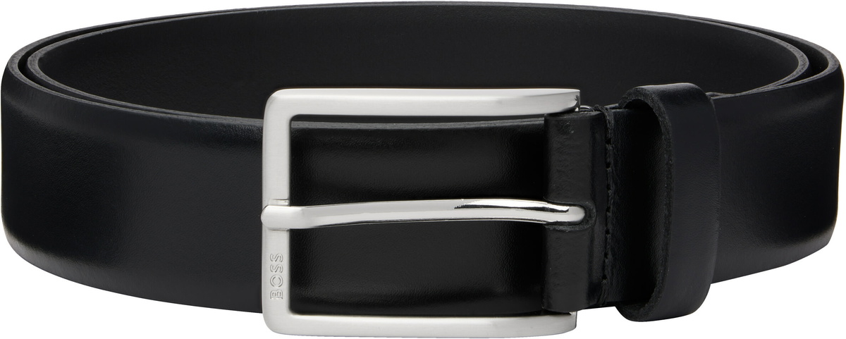 BOSS Black Leather Belt