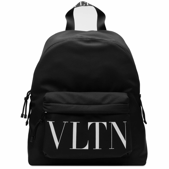 Photo: Valentino Men's VLTN Backpack in Black/White