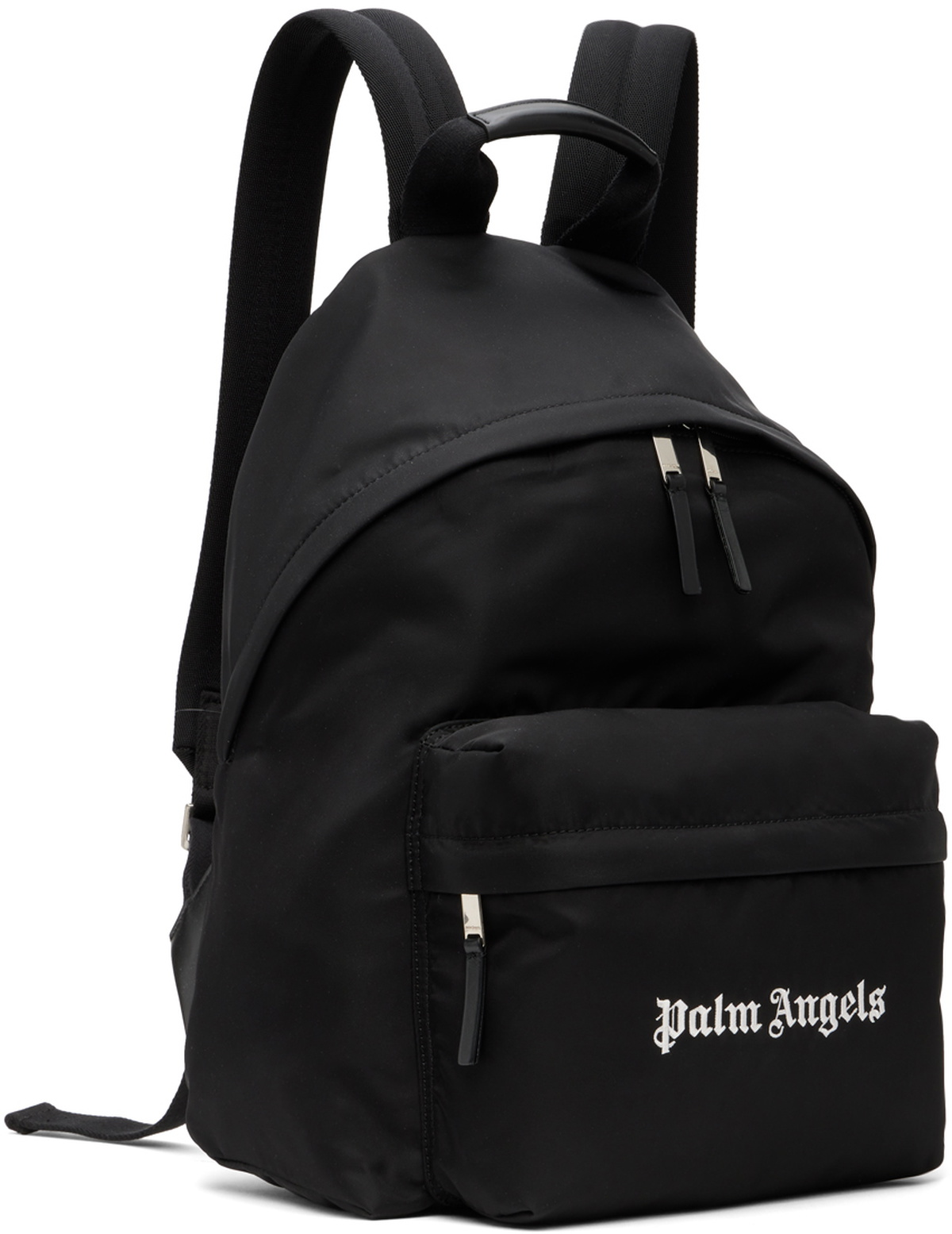 Palm Angels Black Classic Track Backpack Palm Angels