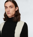 Rick Owens - Intarsia cashmere and wool sweater