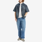 Daily Paper Men's Braids Denim Shirt in Multi-Colored