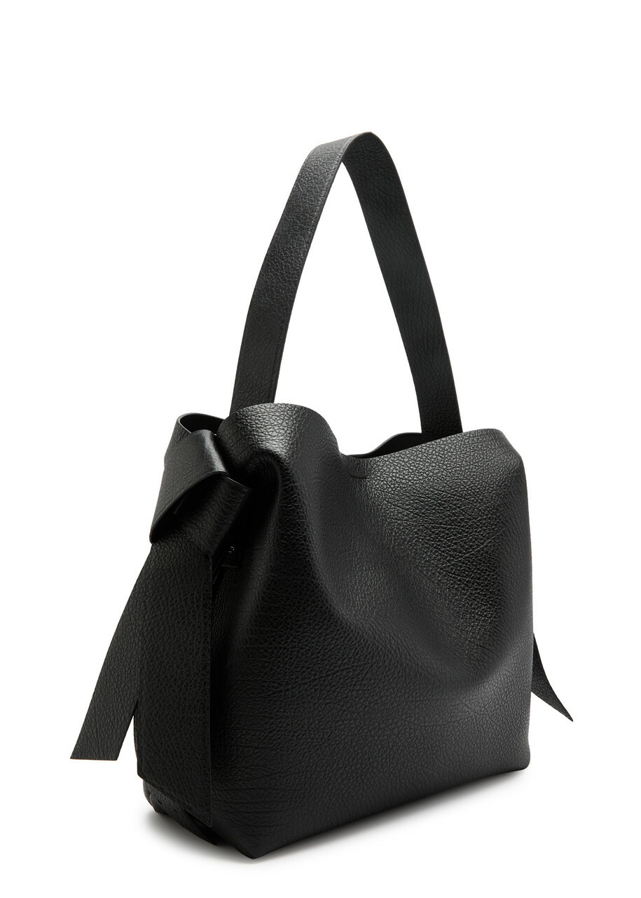 Acne Studios Musubi Grained Leather Tote - Black - One Size