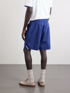 Brunello Cucinelli - Straight-Leg Shell Tennis Shorts - Blue