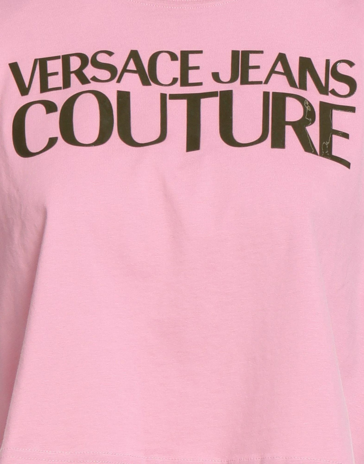 Versace Jeans Couture Womens T-shirt in Pink