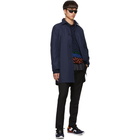 PS by Paul Smith Navy Mac Coat