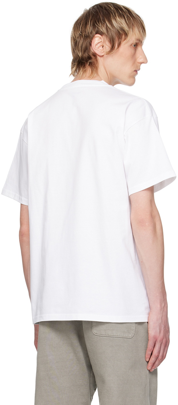 【関税込み】Carhartt Work In Progress ホワイト Spill Tシャツ Carhartt WIP Ducks T-Shirt in White | SVD USA