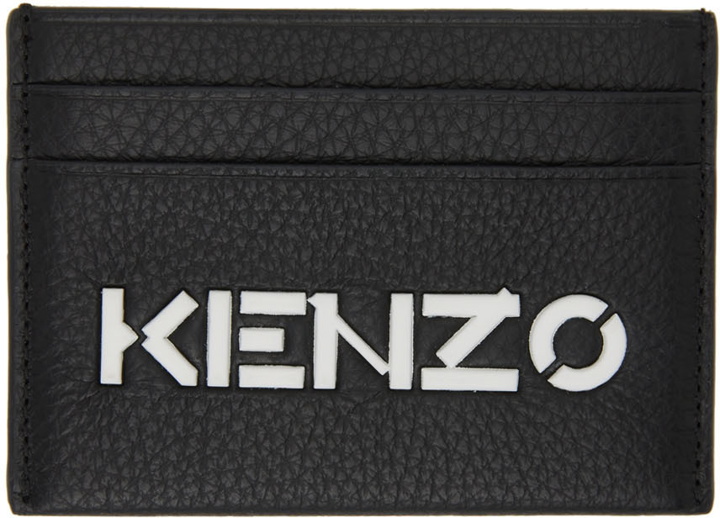 Photo: Kenzo Black Logo Card Holder