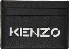 Kenzo Black Logo Card Holder
