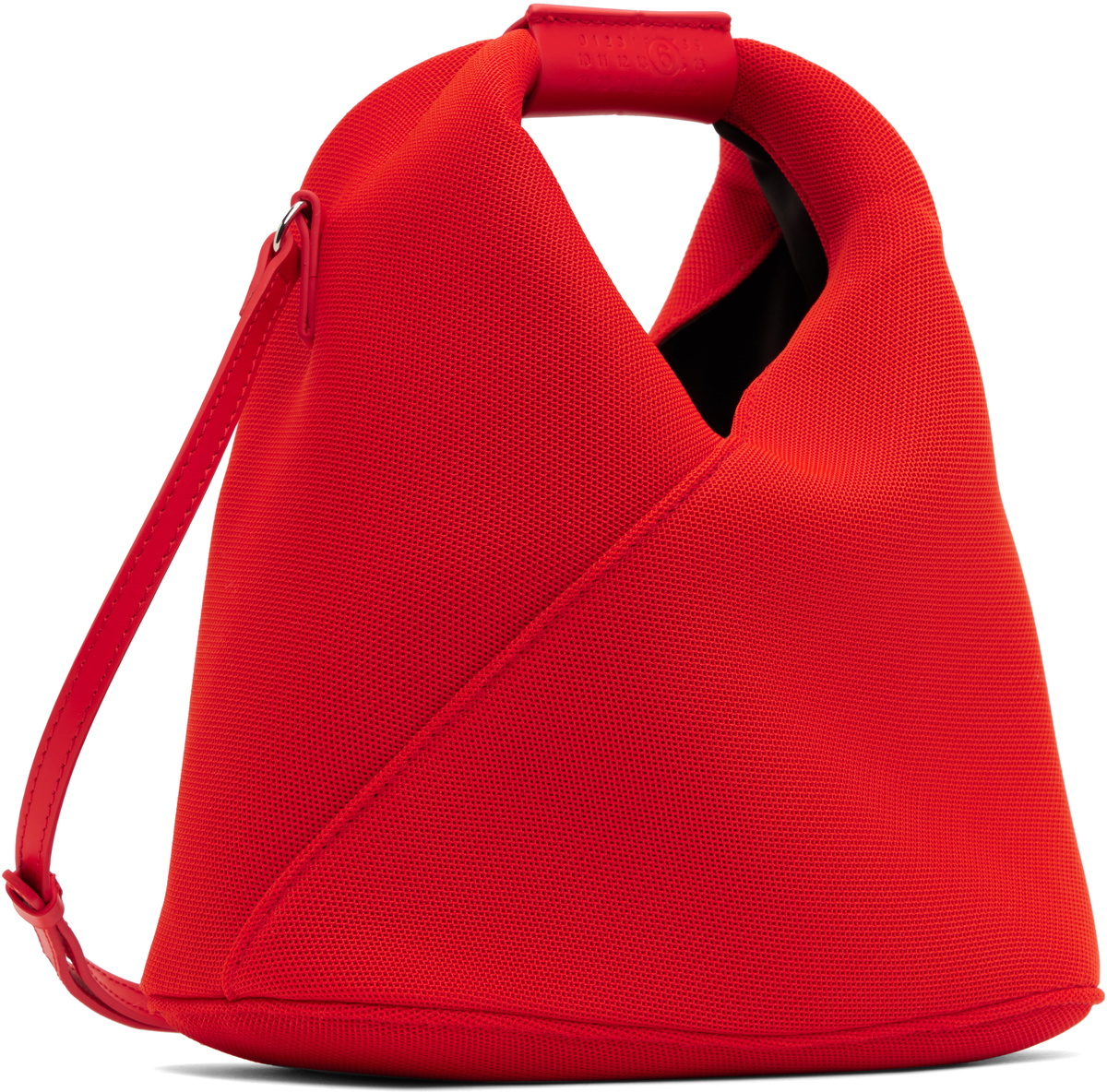MM6 Maison Margiela Orange Mesh Crossbody Bag