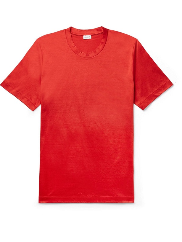 Photo: ZIMMERLI - Cotton-Jersey T-Shirt - Red - M
