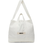 Tekla White Beach Tote