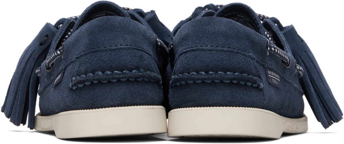 Weekend Max Mara Navy Sebago Edition Dockside Boat Shoes