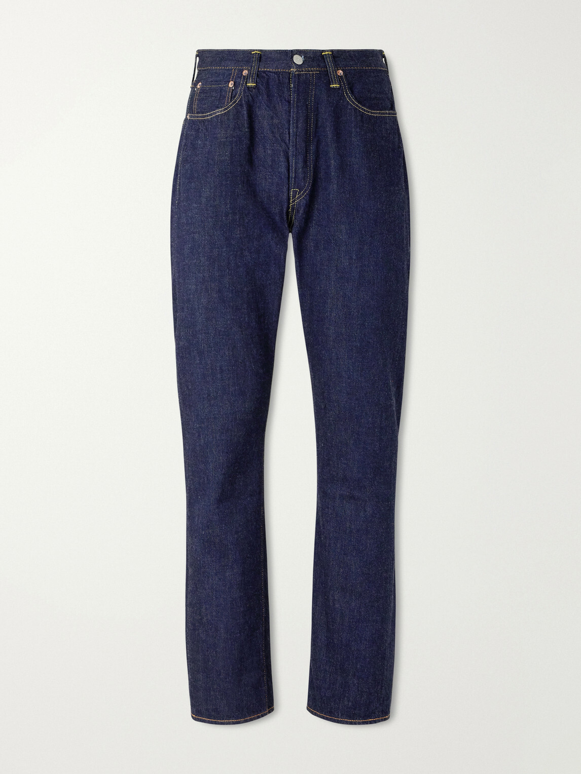 FULLCOUNT - 1101SSW Straight-Leg Selvedge Jeans - Blue
