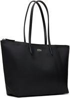 Lacoste Black L.12.12 Concept Zip Tote