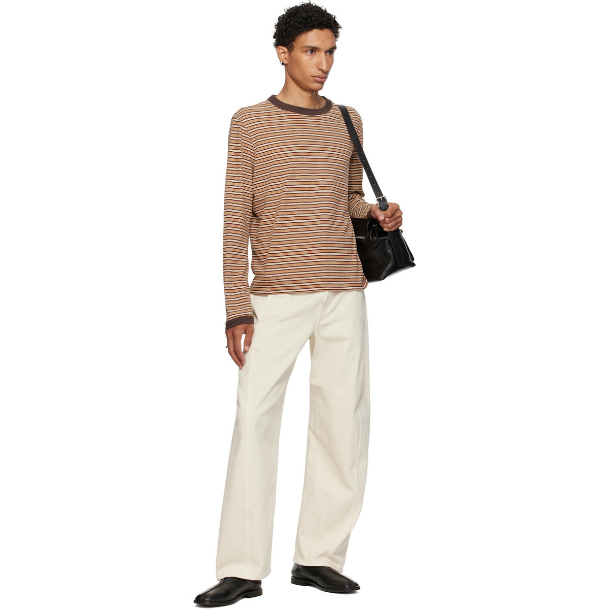 Cawley Brown Jersey Long Sleeve T-shirt