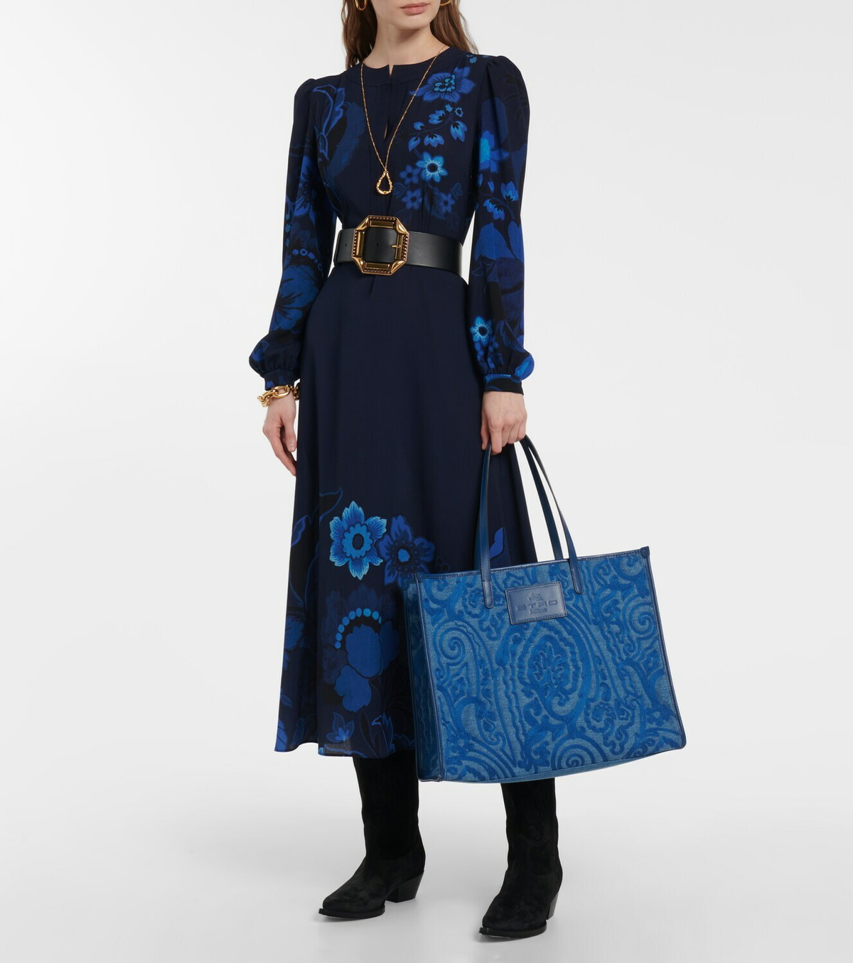 Etro - Large paisley jacquard tote bag Etro