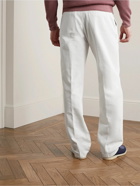 Loro Piana - Straight-Leg Cotton-Twill Trousers - White