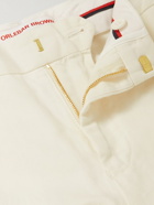 Orlebar Brown - Griffon Straight-Leg Cotton and Linen-Blend Trousers - Neutrals