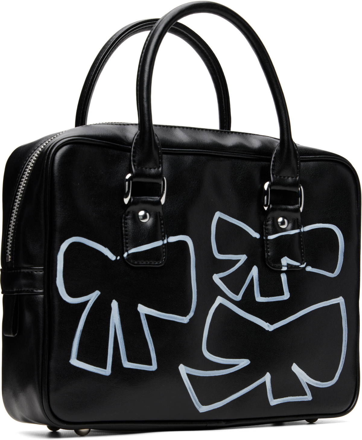 Comme des Garçons Girl Black Painted Bag
