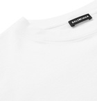 Balenciaga - Slim-Fit Logo-Print Cotton-Jersey T-Shirt - White