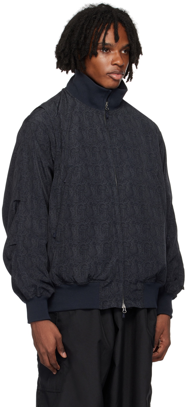 DAIWA PIER39 Navy Deck Bomber Jacket Daiwa Pier39