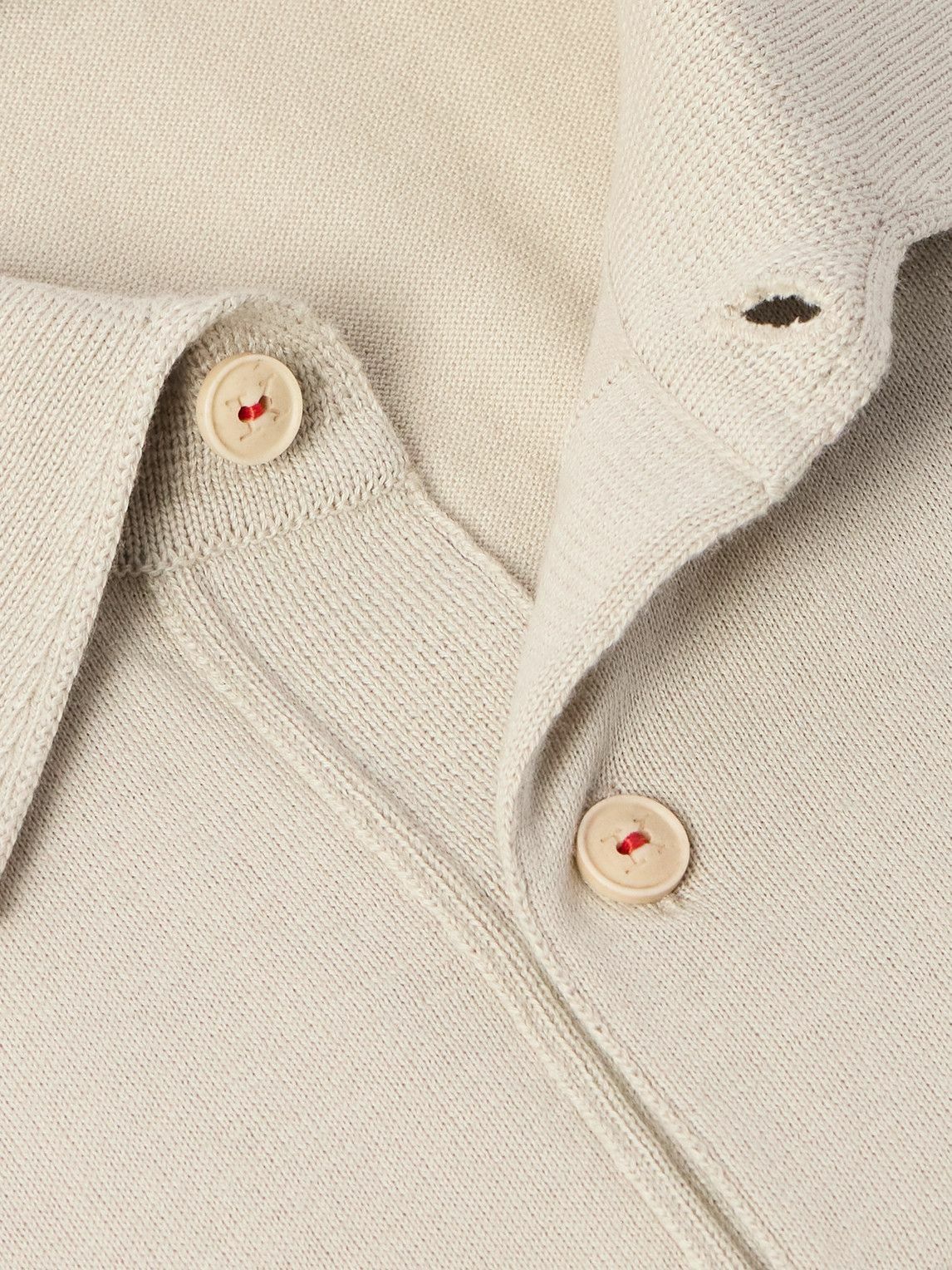 Kiton - Cotton Polo Shirt - Neutrals
