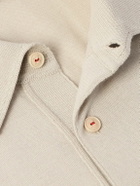 Kiton - Cotton Polo Shirt - Neutrals