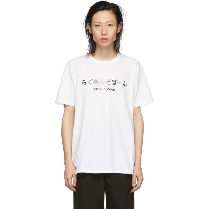 Photo: rag and bone White NY Japan T-Shirt
