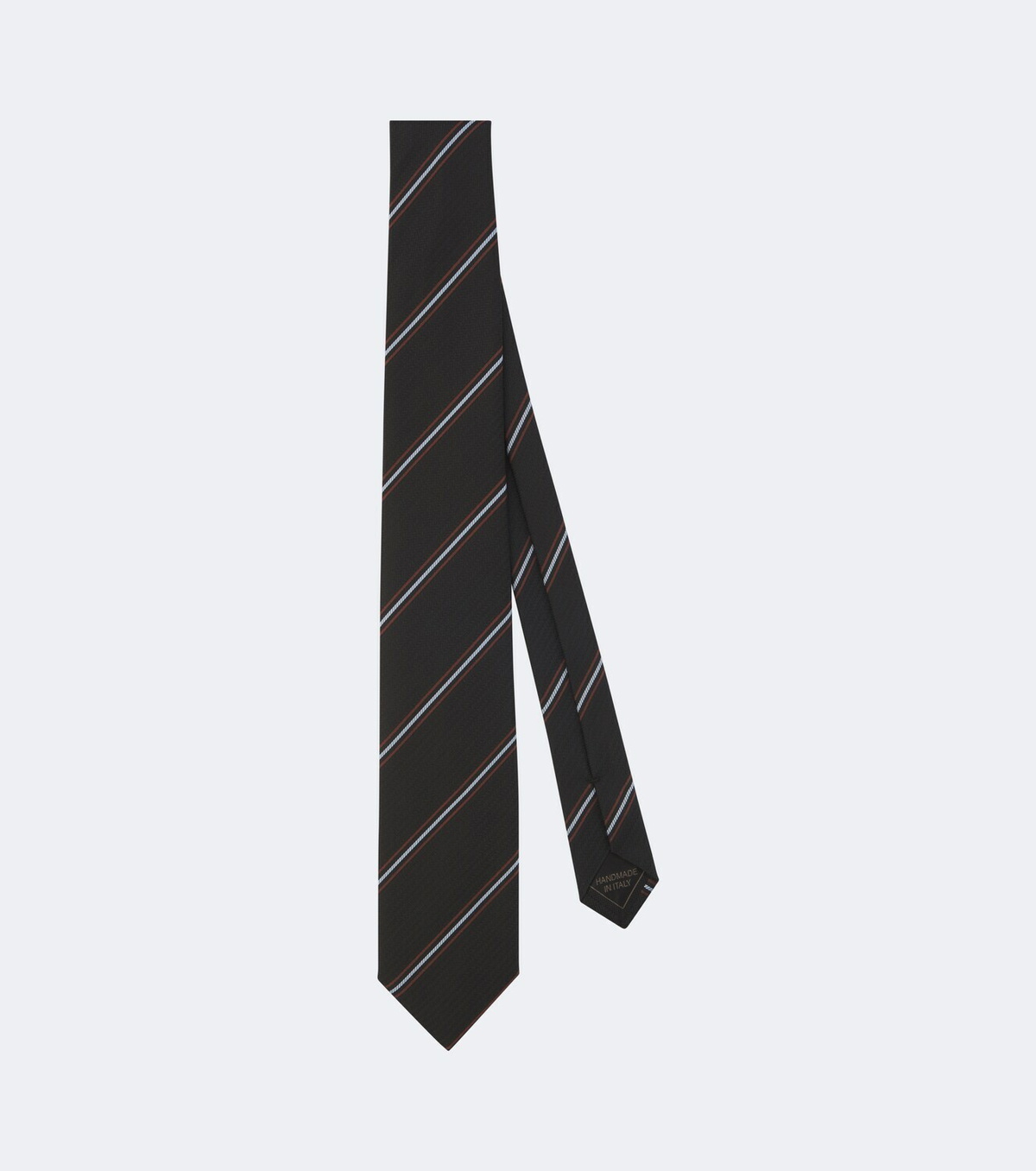 Brioni Striped silk jacquard tie