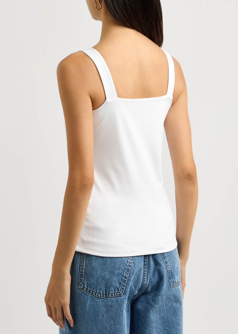 Remain BY Birger Christensen Stretch-jersey Tank White 34 (UK6 / XS)