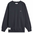 WTAPS Men's Sign Logo Sweatshirt in Navy