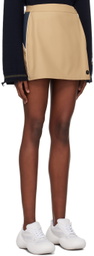 AMBUSH Beige Sponge Miniskirt