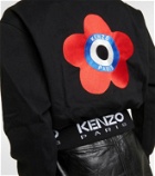 Kenzo Embroidered denim bomber jacket
