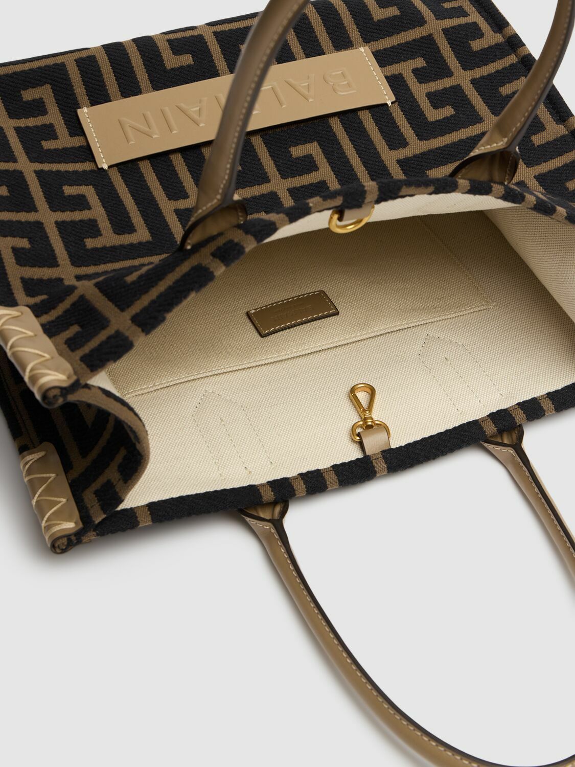 BALMAIN B-army Shopper 36 Monogram Tote Bag Balmain