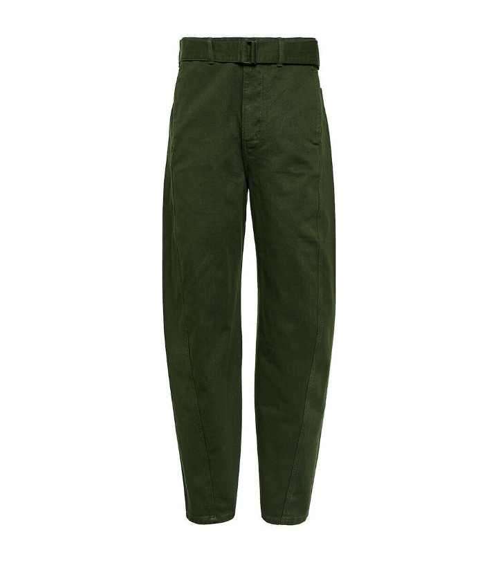 Photo: Lemaire Twisted belted cotton pants