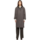 Nothing Written Brown Balmacaan Coat